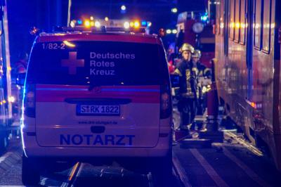 Stuttgart Nord: Unfall mit Stadtbahn offenbar absichtlich verursacht - Autofahrer festgenommen